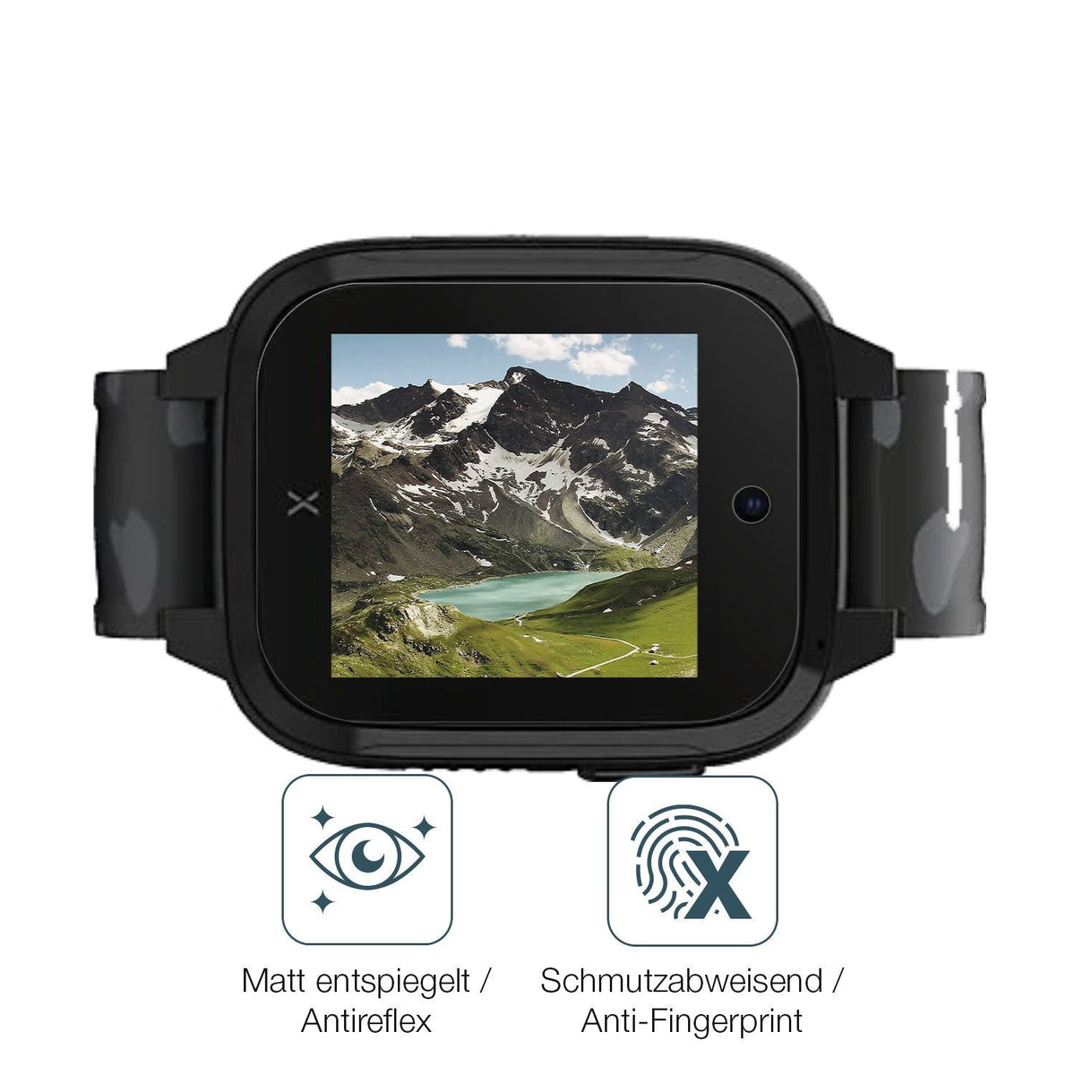 2x 9H Schutzfolie matt für Xplora XGO3 2. Gen Panz (5)