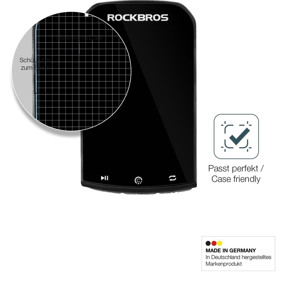 2x 9H Schutzfolie für Rockbros Bike Computer 2.90  (6)
