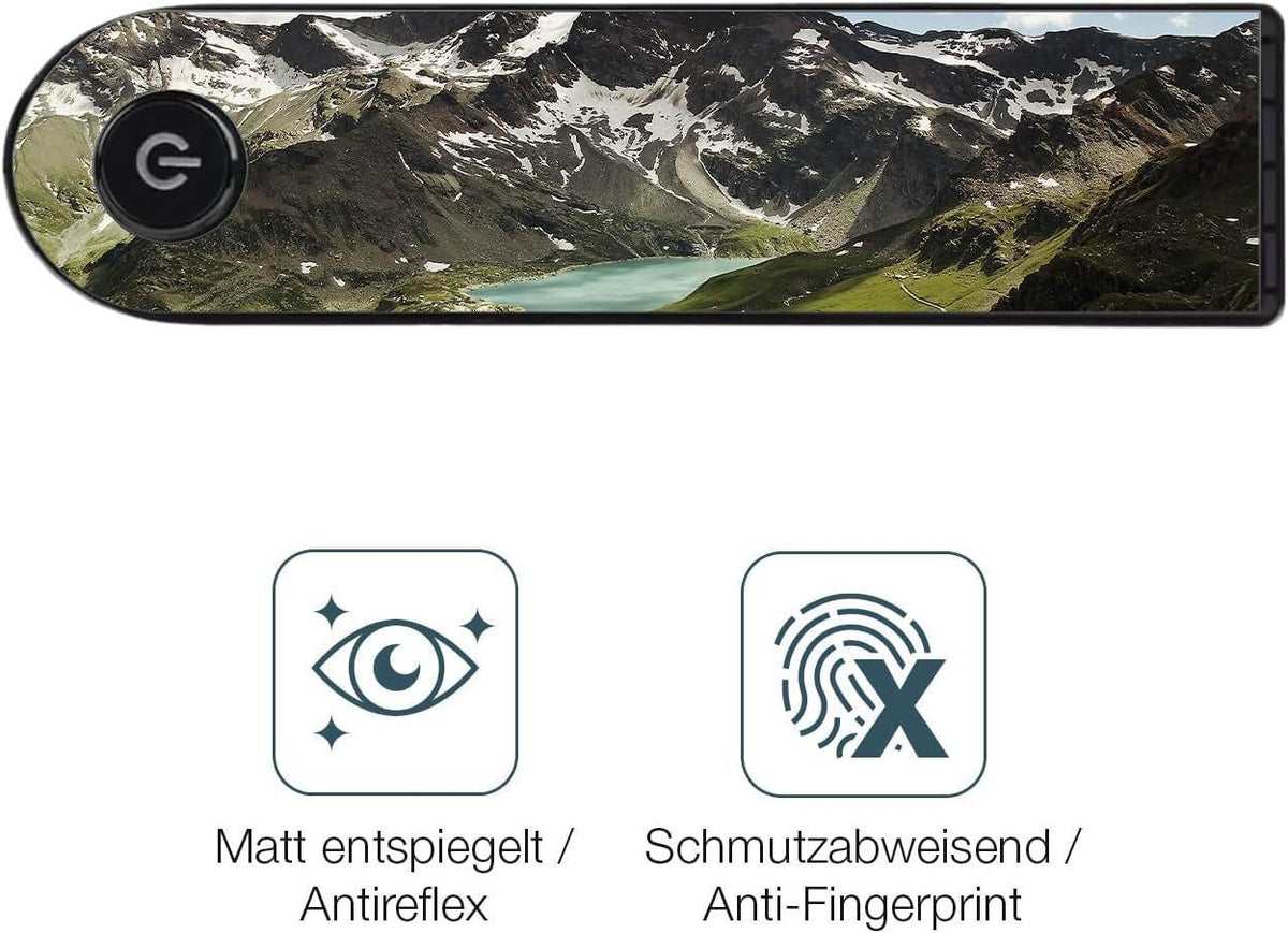2x 9H Schutzfolie matt für Xiaomi Scooter 5 Max Pa (5)