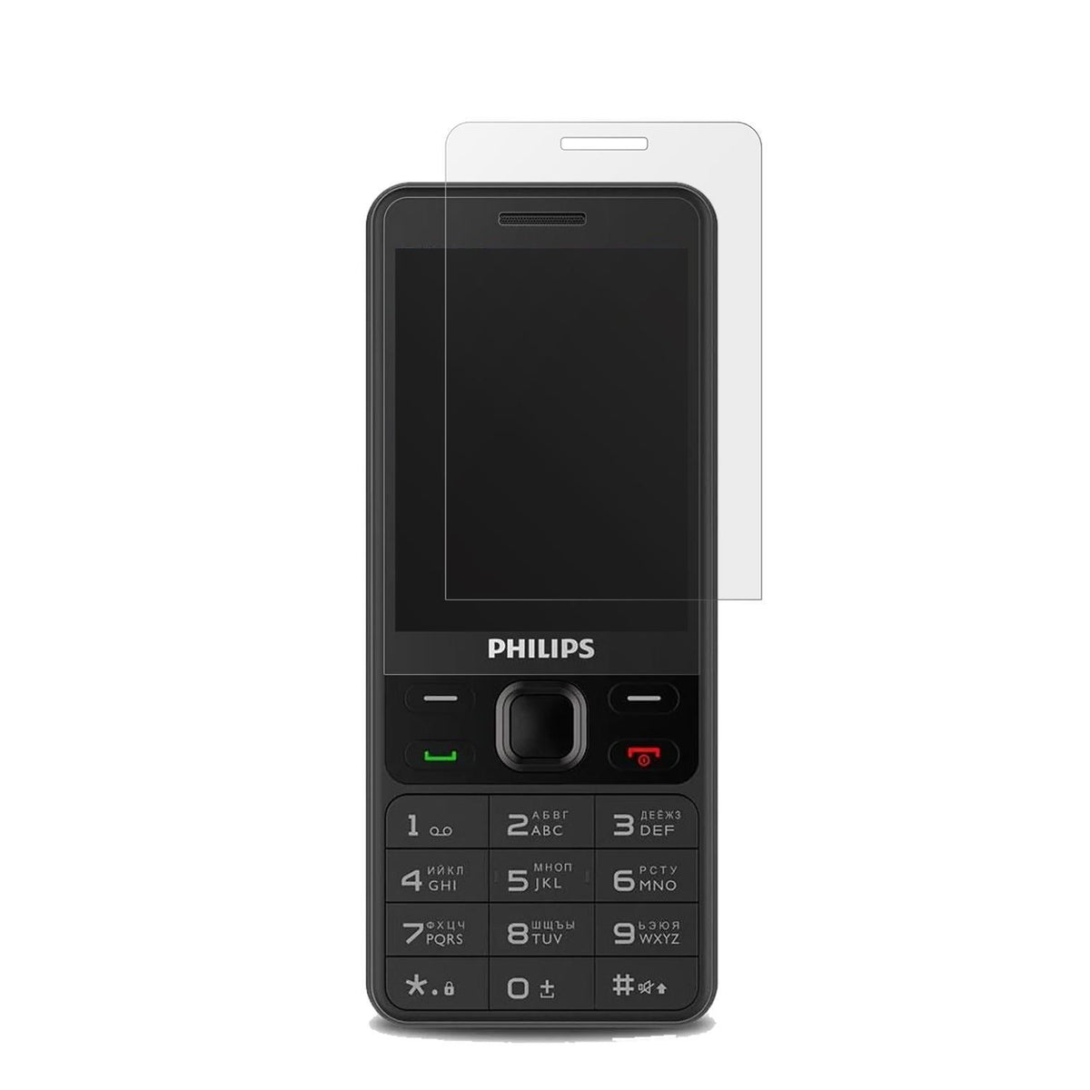 4x Schutzfolie matt für Philips Xenium E185 Displa (2)