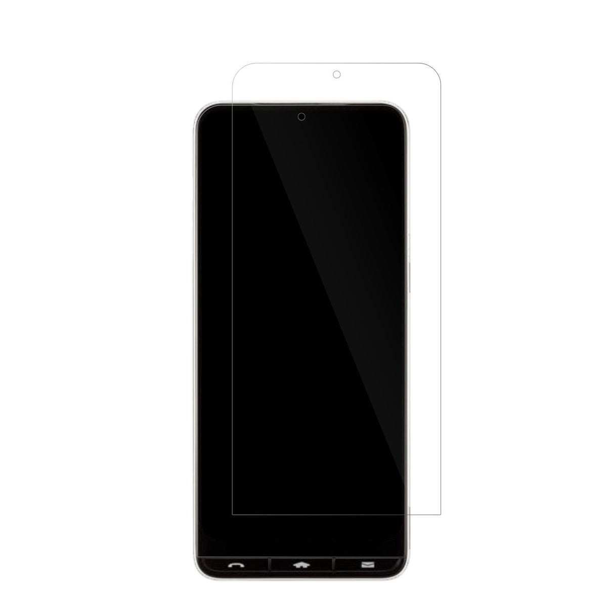 4x Schutzfolie klar für Kyocera Basio Active3 Disp (2)