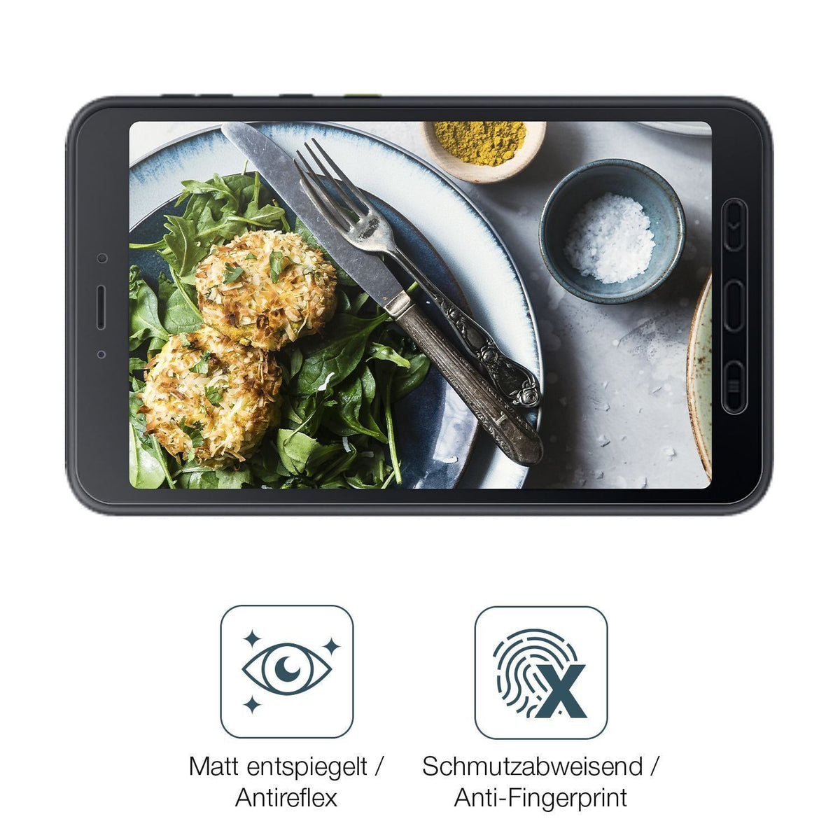 2x Schutzfolie matt für Samsung Galaxy Tab Active5 (4)
