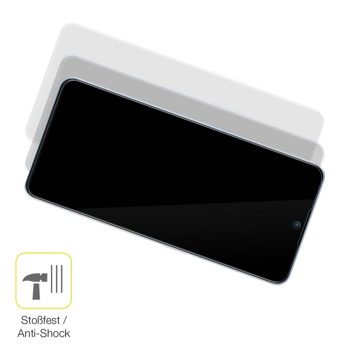 2x 3D Full Cover Schutzfolie für ZTE Voyage 40 Pro (4)