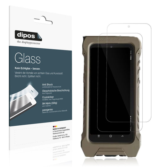 2x 9H Schutzfolie für Samsung Galaxy Xcover 6 Pro  (1)