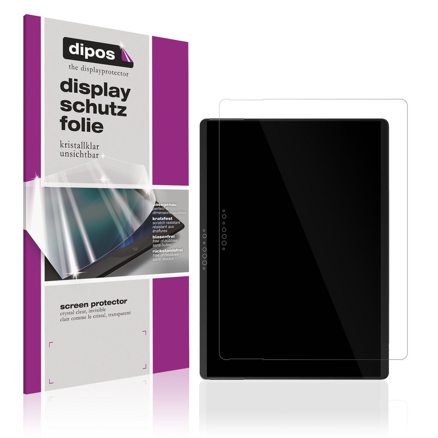 2x Schutzfolie klar für Microsoft Surface Pro 12 D (1)