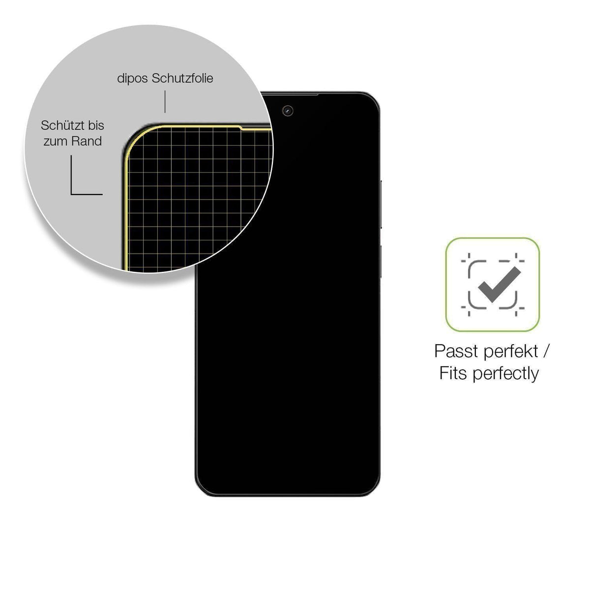 2x Full Cover Schutzfolie matt für Realme C75 5G (6)