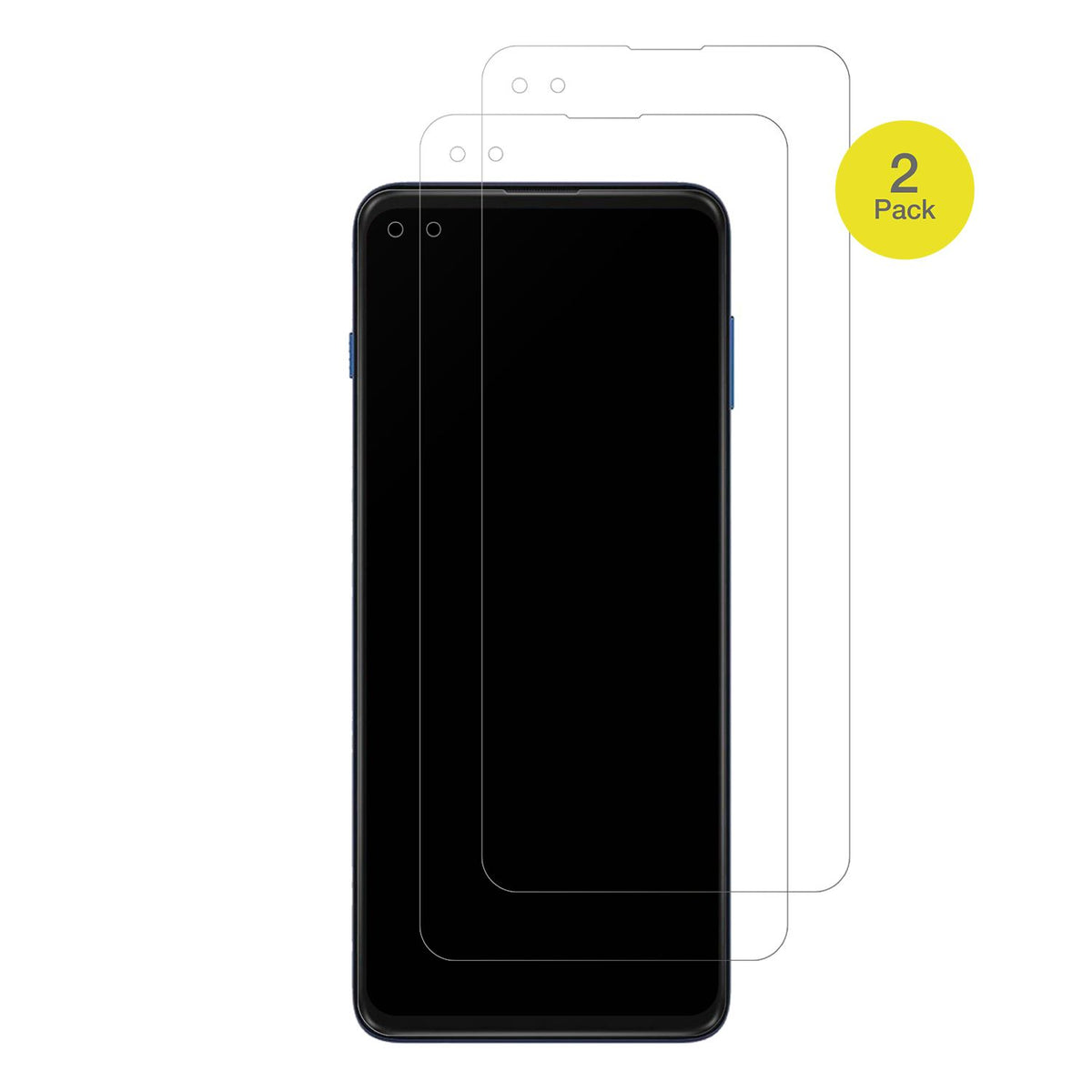2x Full Cover Schutzfolie matt für Motorola Moto G (2)