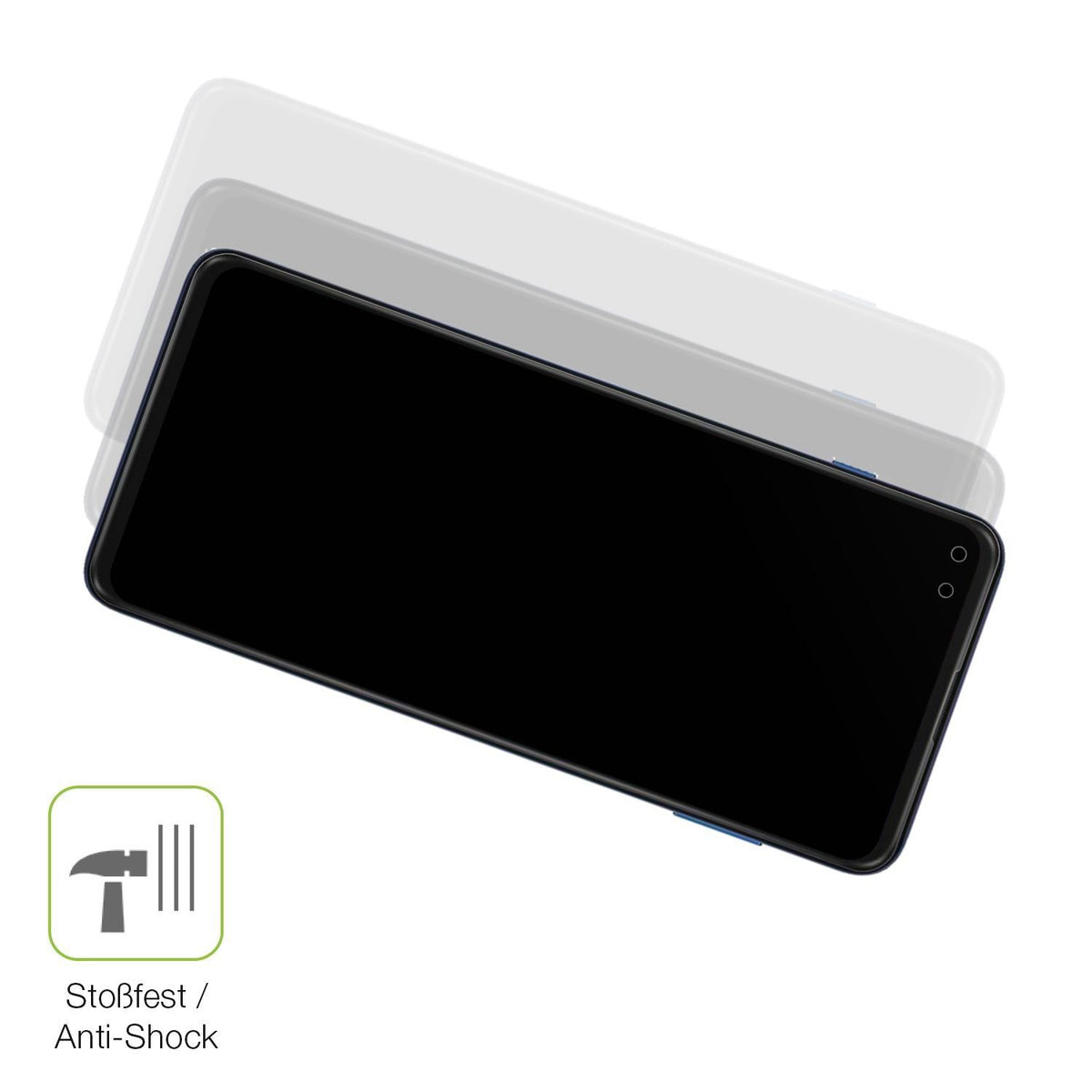 2x Full Cover Schutzfolie matt für Motorola Moto G (4)
