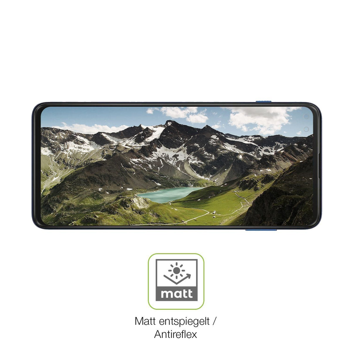 2x Full Cover Schutzfolie matt für Motorola Moto G (5)