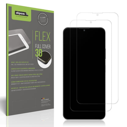 2x Full Cover Schutzfolie matt für Huawei Nova Y63 (1)