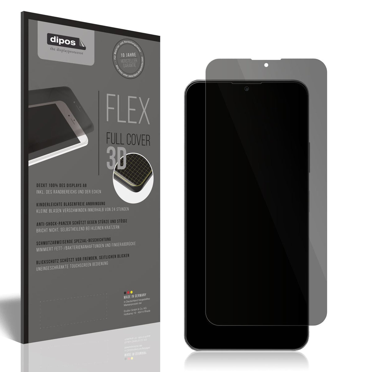 Full Cover Privacy Blickschutzfolie für Huawei Nov (1)