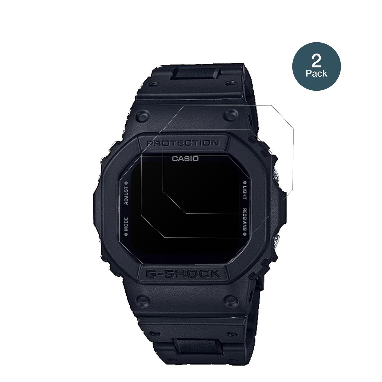 2x 9H Schutzfolie matt für Casio G-Shock GW-B5600B (2)