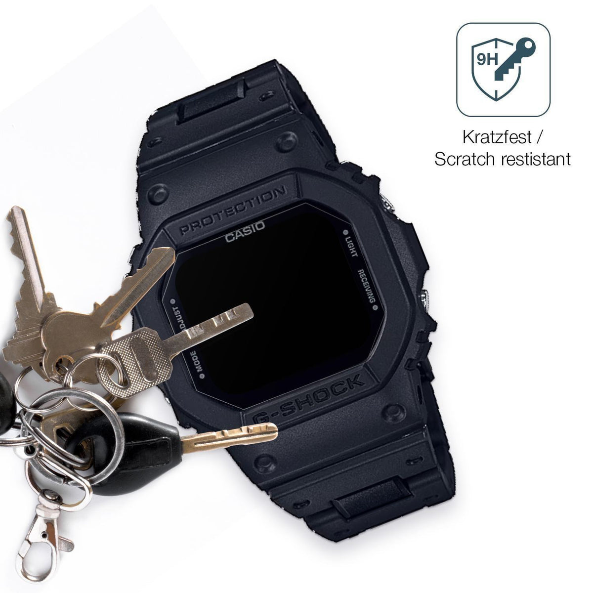 2x 9H Schutzfolie matt für Casio G-Shock GW-B5600B (3)