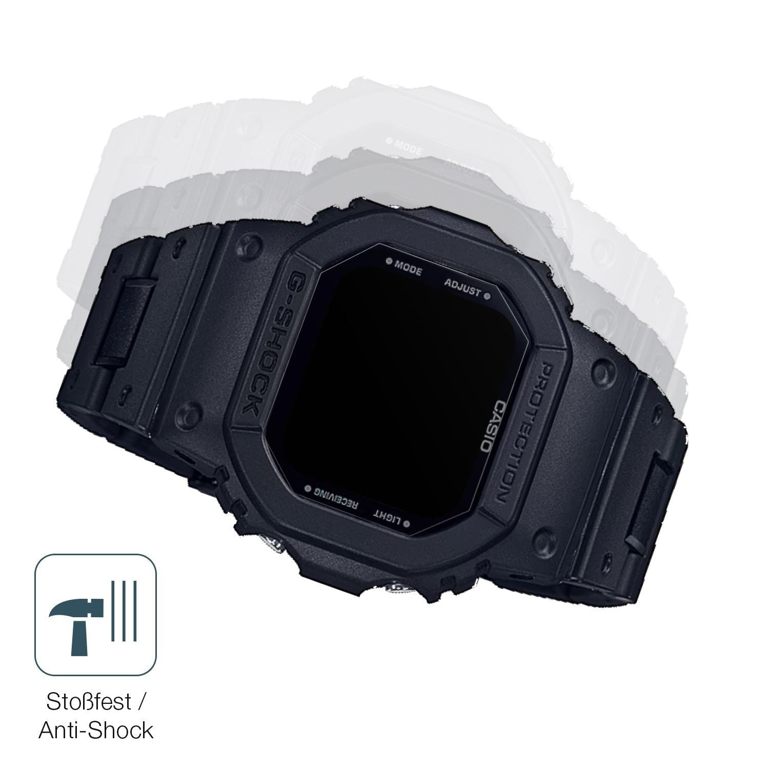 2x 9H Schutzfolie matt für Casio G-Shock GW-B5600B (4)