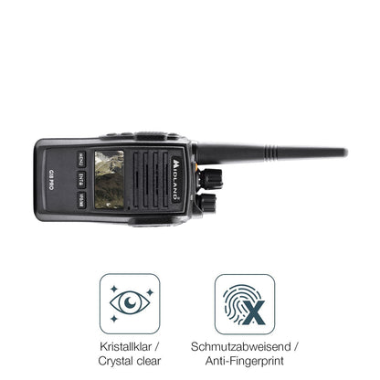 2x 9H Schutzfolie für Midland G18 Pro PMR Panzerfo (5)