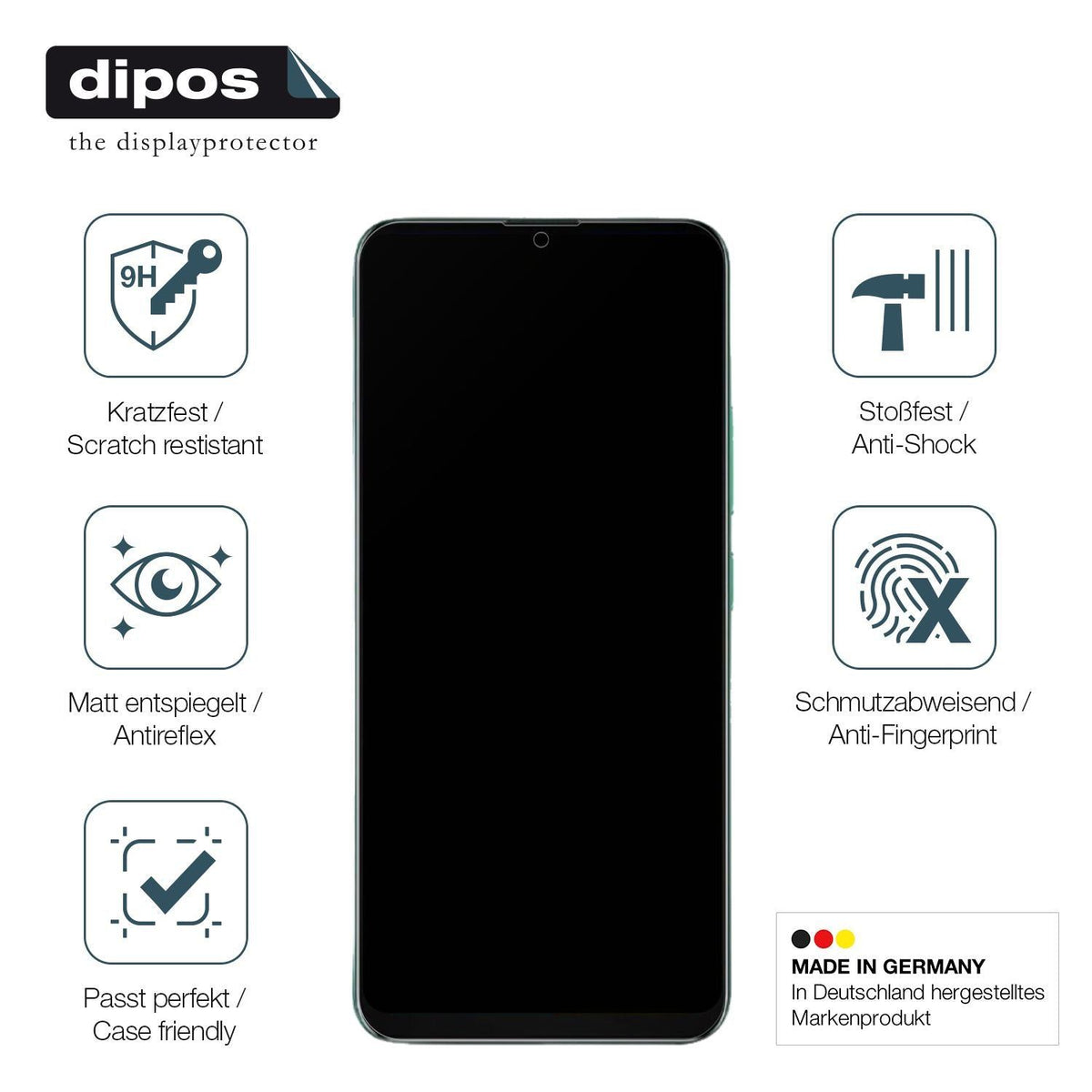 2x 9H Schutzfolie matt für Coolpad Fengshang 60 Pr (7)