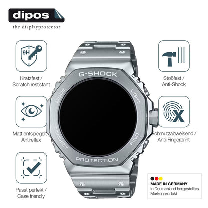 2x 9H Schutzfolie matt für Casio G-Shock GM-B2100D (7)