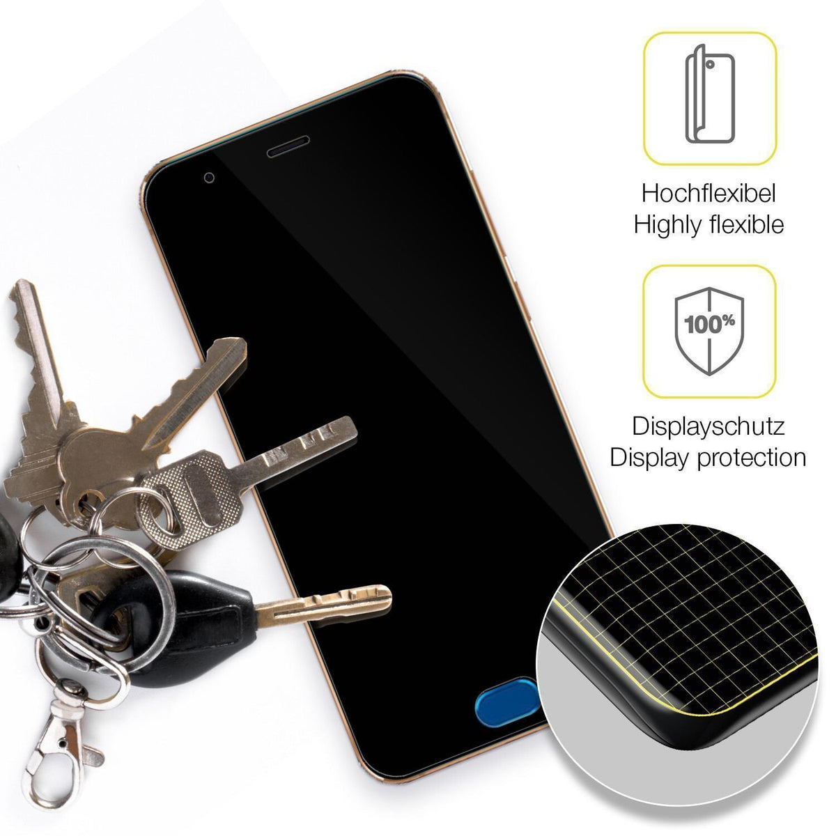 2x 3D Full Cover Schutzfolie für Xiaomi Mi Note 3 (3)
