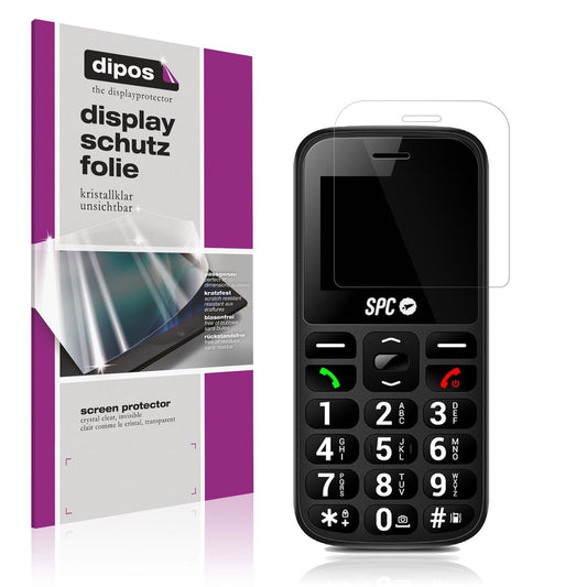 4x Schutzfolie klar für SPC Fortune 2 Display-Schu (1)