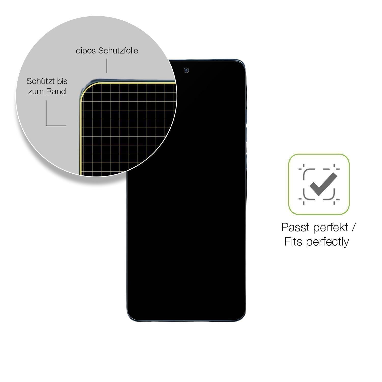 2x Full Cover Schutzfolie matt für Motorola Edge 6 (6)