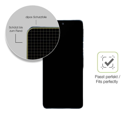2x Full Cover Schutzfolie matt für Motorola Edge 6 (6)