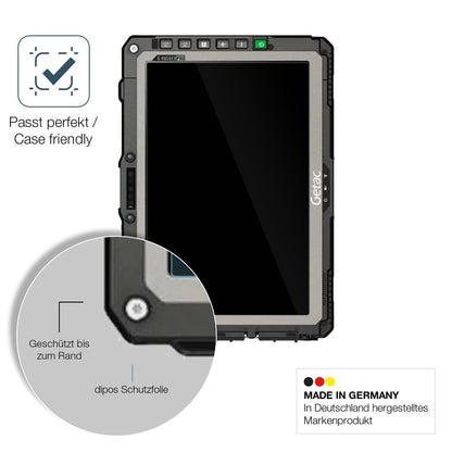 2x 9H Schutzfolie für Getac UX10 G3 Panzerfolie (6)