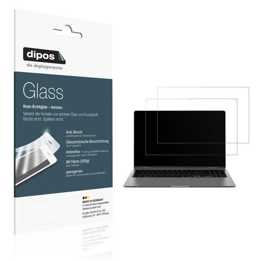 2x 9H Schutzfolie matt für Samsung Galaxy Book 2 P (1)