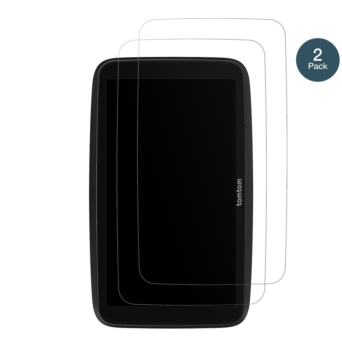 2x 9H Schutzfolie matt für TomTom Go Superior 6 Zo (2)