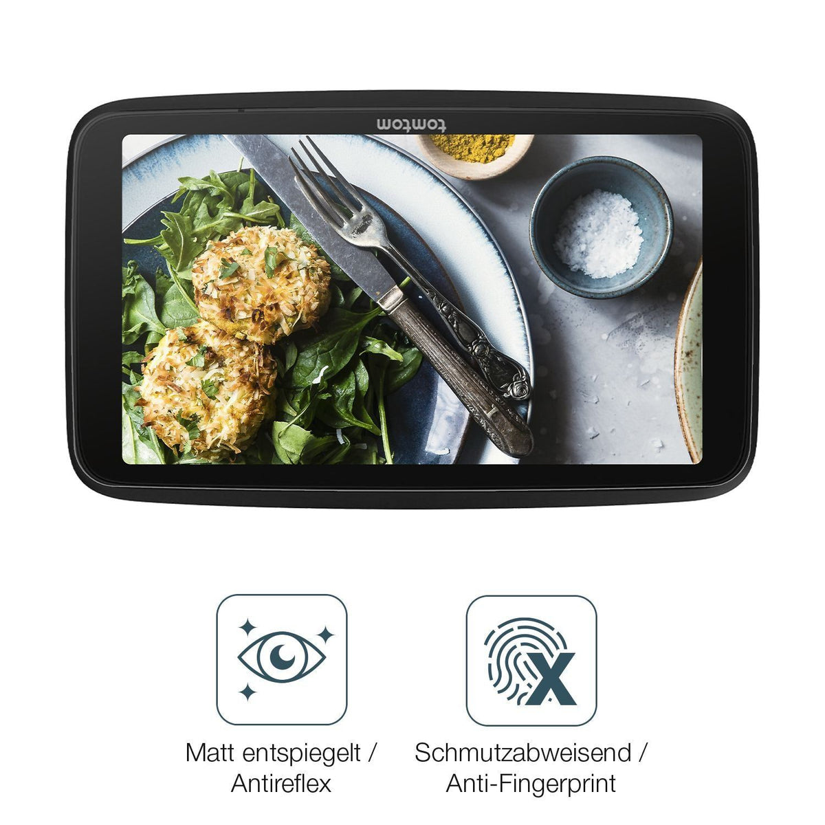 2x 9H Schutzfolie matt für TomTom Go Superior 6 Zo (5)