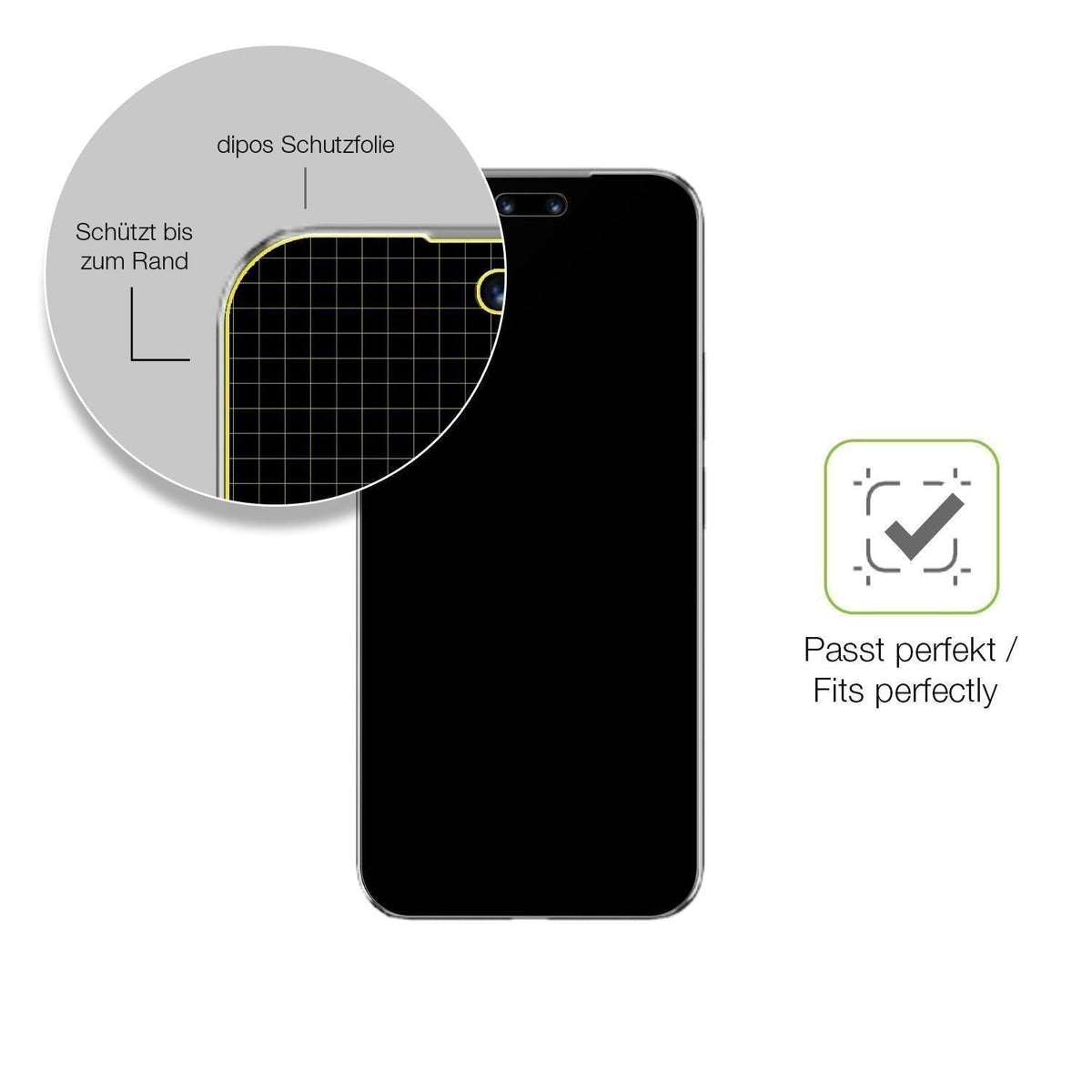 2x Full Cover Schutzfolie matt für Huawei Nova 14 (6)