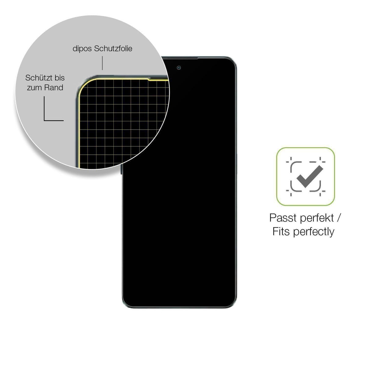 2x Full Cover Schutzfolie matt für Oppo K13x 5G (6)