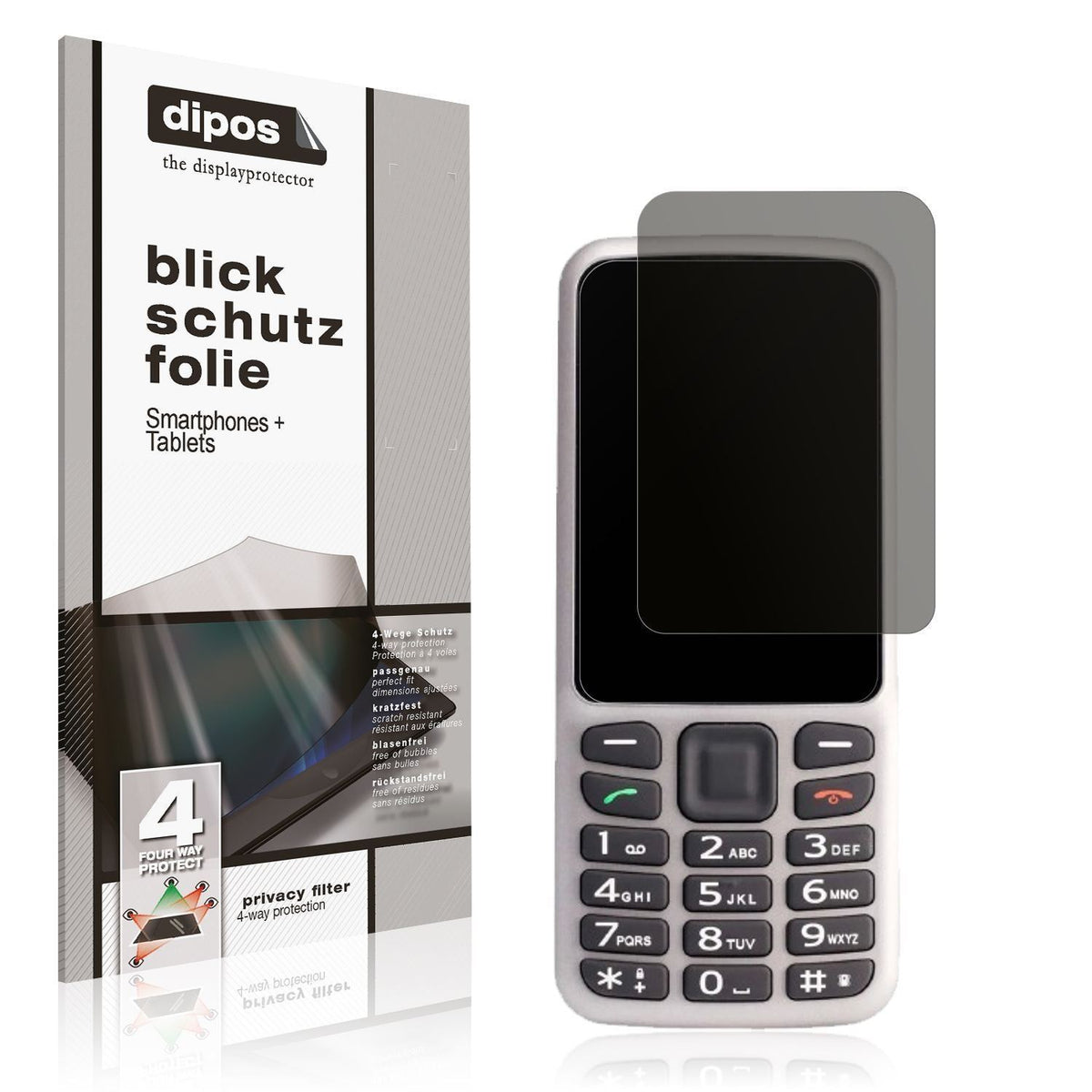 Blickschutzfolie für Blindshell Classic LITE matt  (1)