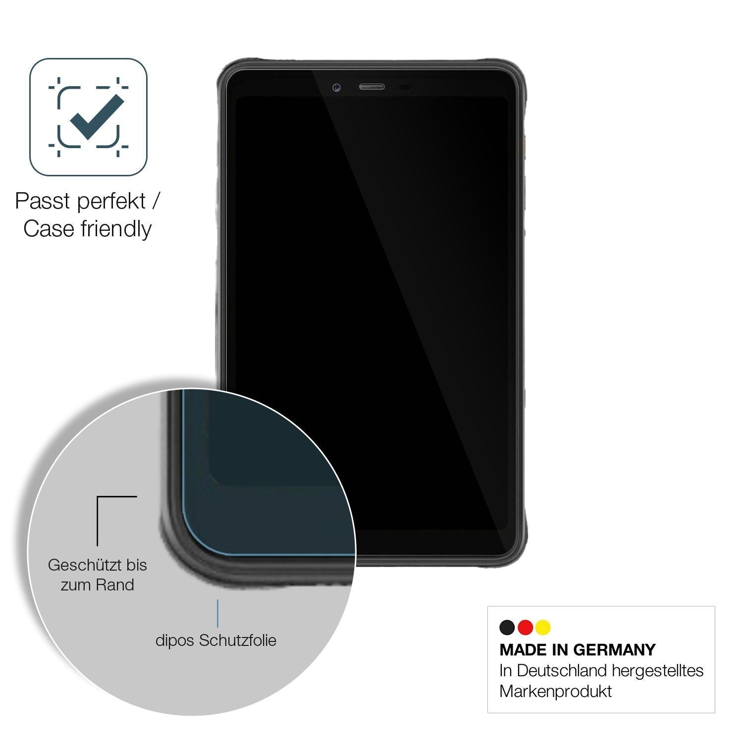 2x 9H Schutzfolie für Ulefone Armor Pad Pro Panzer (6)