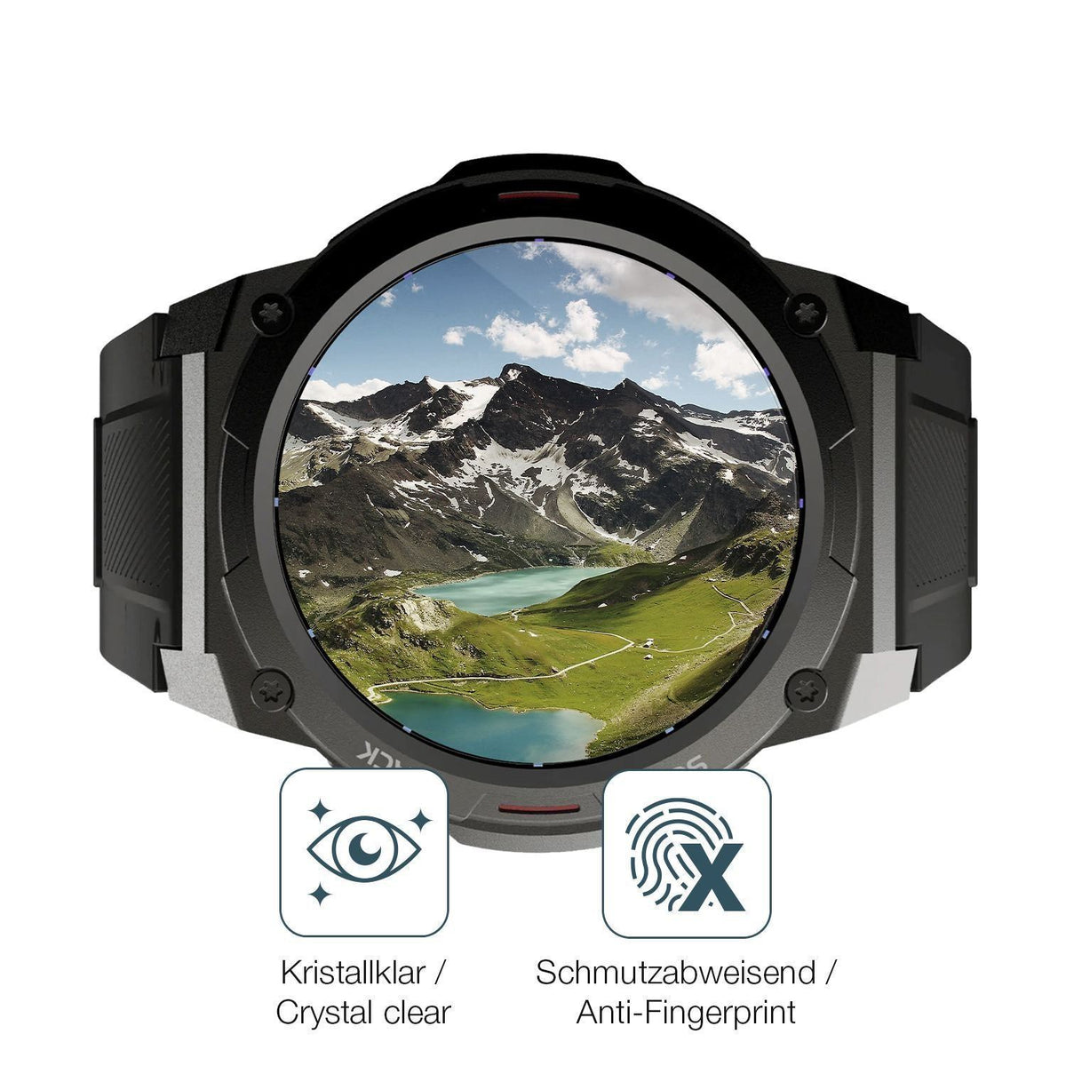 6x Schutzfolie klar für GARD PRO Ultra 2+ Display- (4)