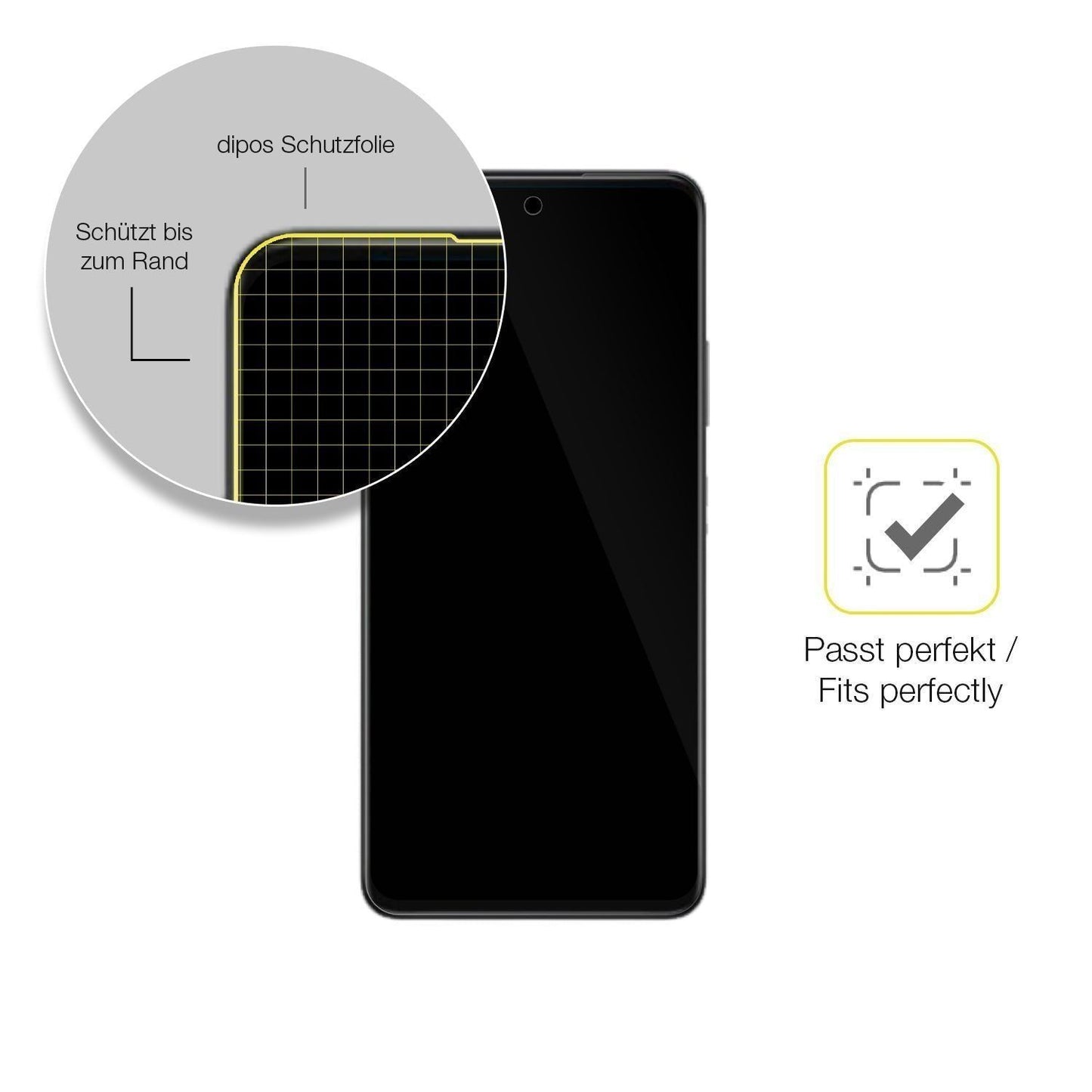 2x 3D Full Cover Schutzfolie für Huawei Nova Y73 (6)