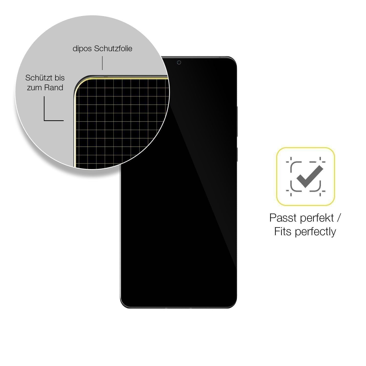 2x 3D Full Cover Schutzfolie für Huawei P30 Pro (6)