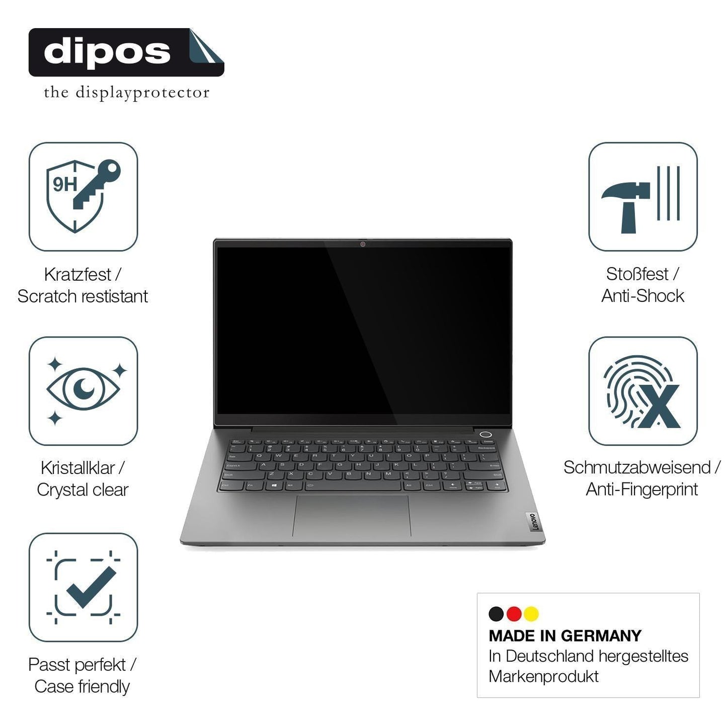 2x 9H Schutzfolie für Lenovo ThinkBook 14 Gen 4 Pl (7)