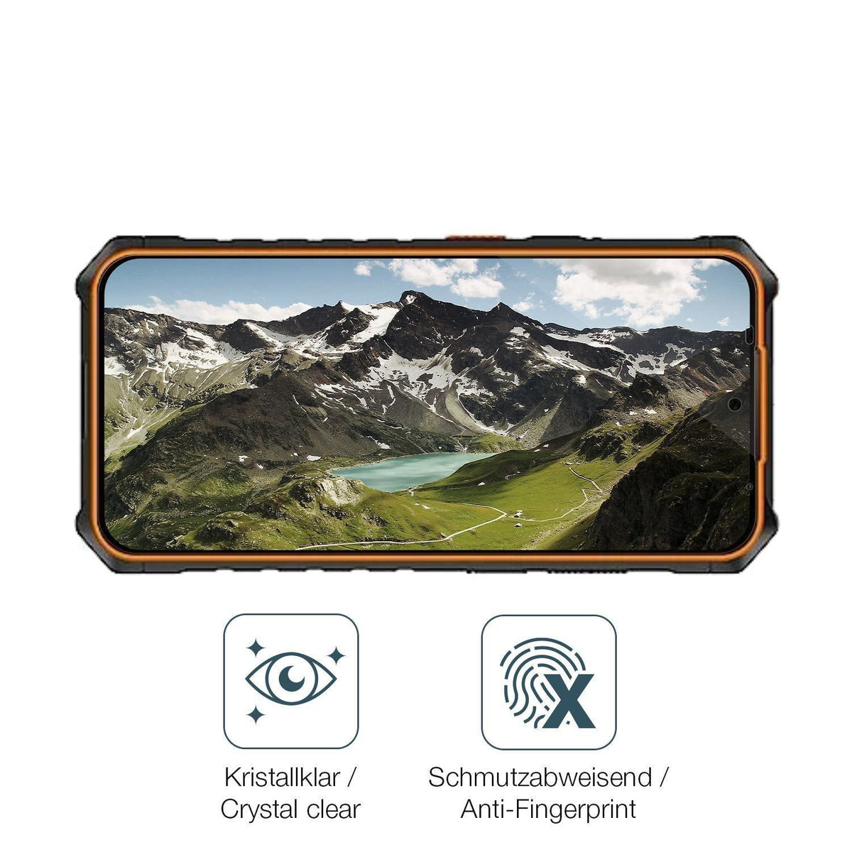 2x 9H Schutzfolie für Hammer Iron 6 Panzerfolie (5)