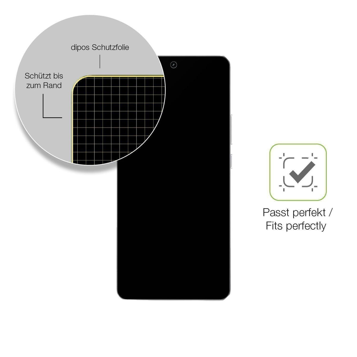 2x Full Cover Schutzfolie matt für Realme Neo7 Tur (6)