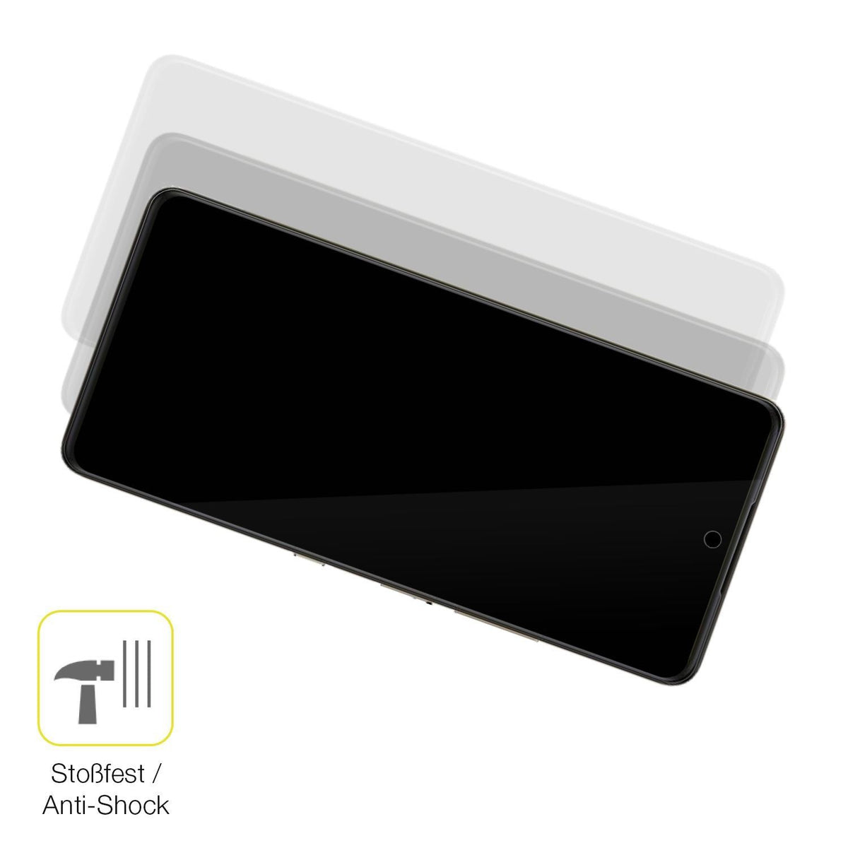 2x 3D Full Cover Schutzfolie für Alcatel V3 Ultra (4)