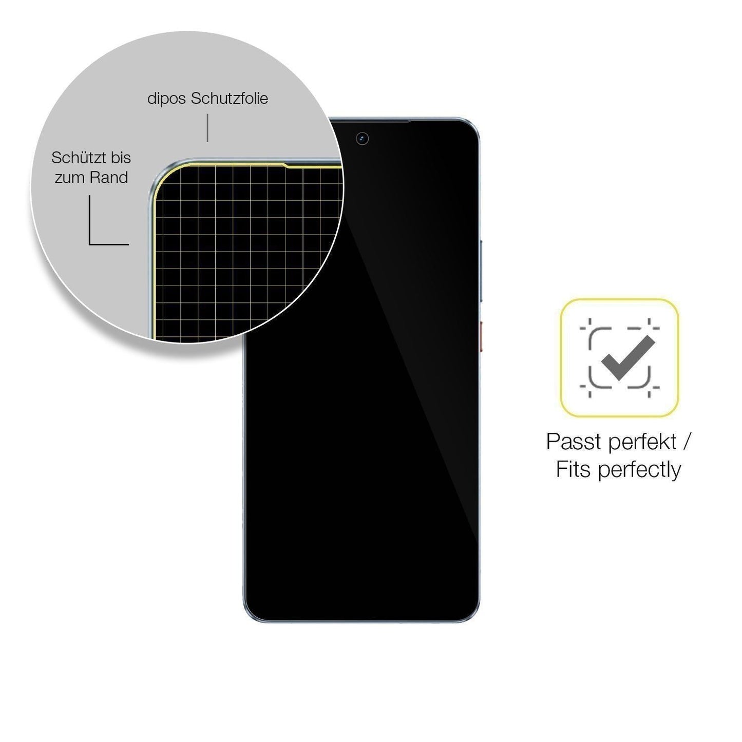 2x 3D Full Cover Schutzfolie für Realme GT 7 (6)