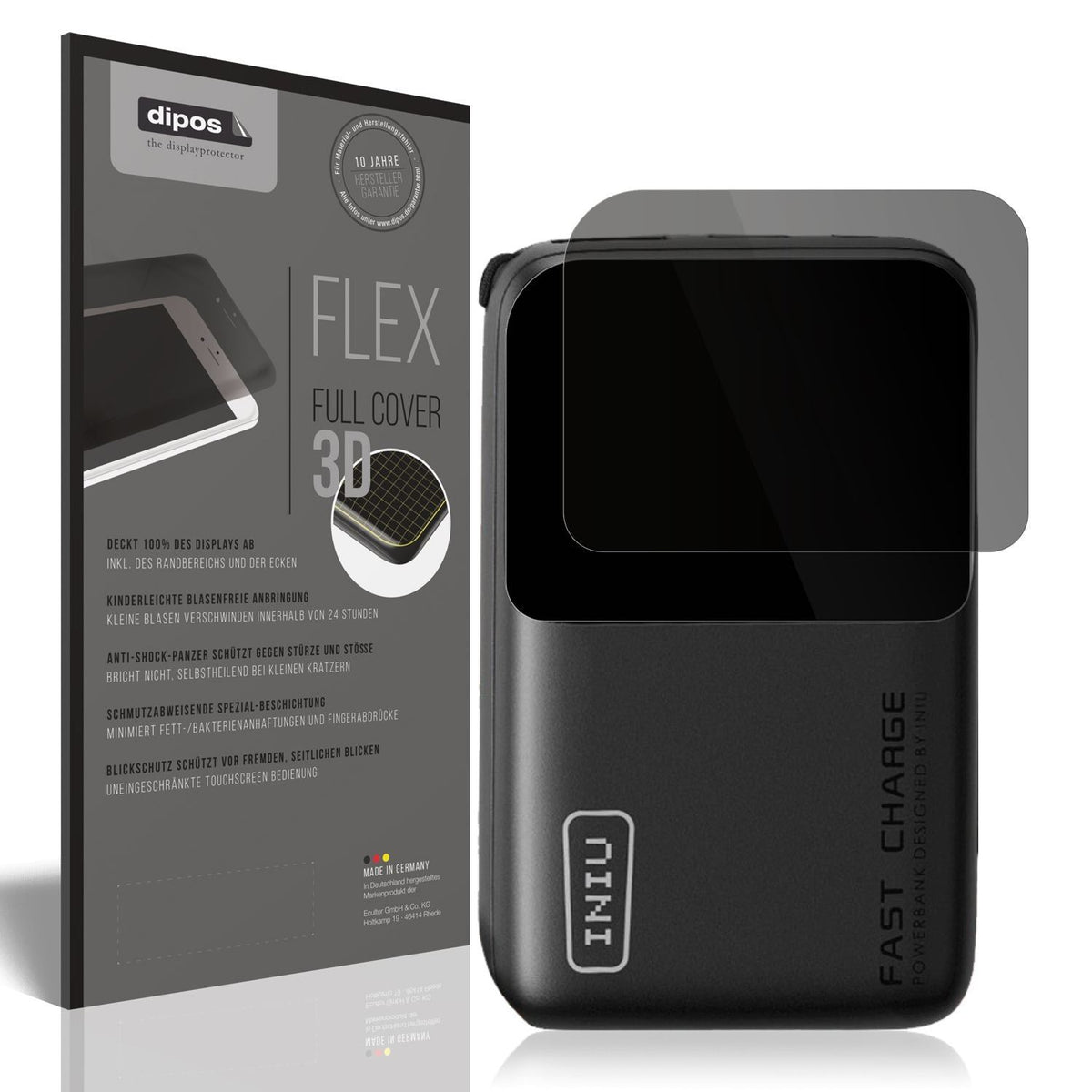 Full Cover Privacy Blickschutzfolie für INIU Carry (1)