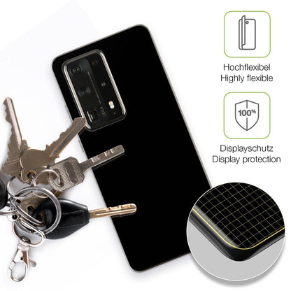 2x Full Cover Schutzfolie matt für Huawei P40 Pro  (3)