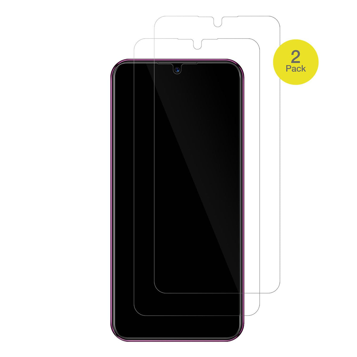 2x 3D Full Cover Schutzfolie für BQ 6051G (2)
