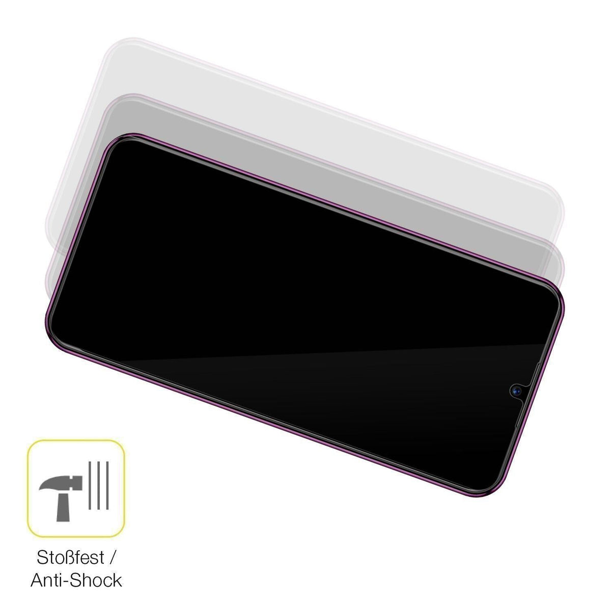2x 3D Full Cover Schutzfolie für BQ 6051G (4)