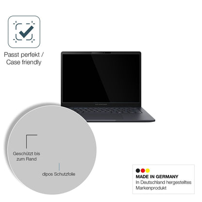 2x 9H Schutzfolie für Asus ExpertBook B1 B1403 Pan (6)