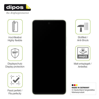 2x Full Cover Schutzfolie matt für Oppo A5 5G (7)