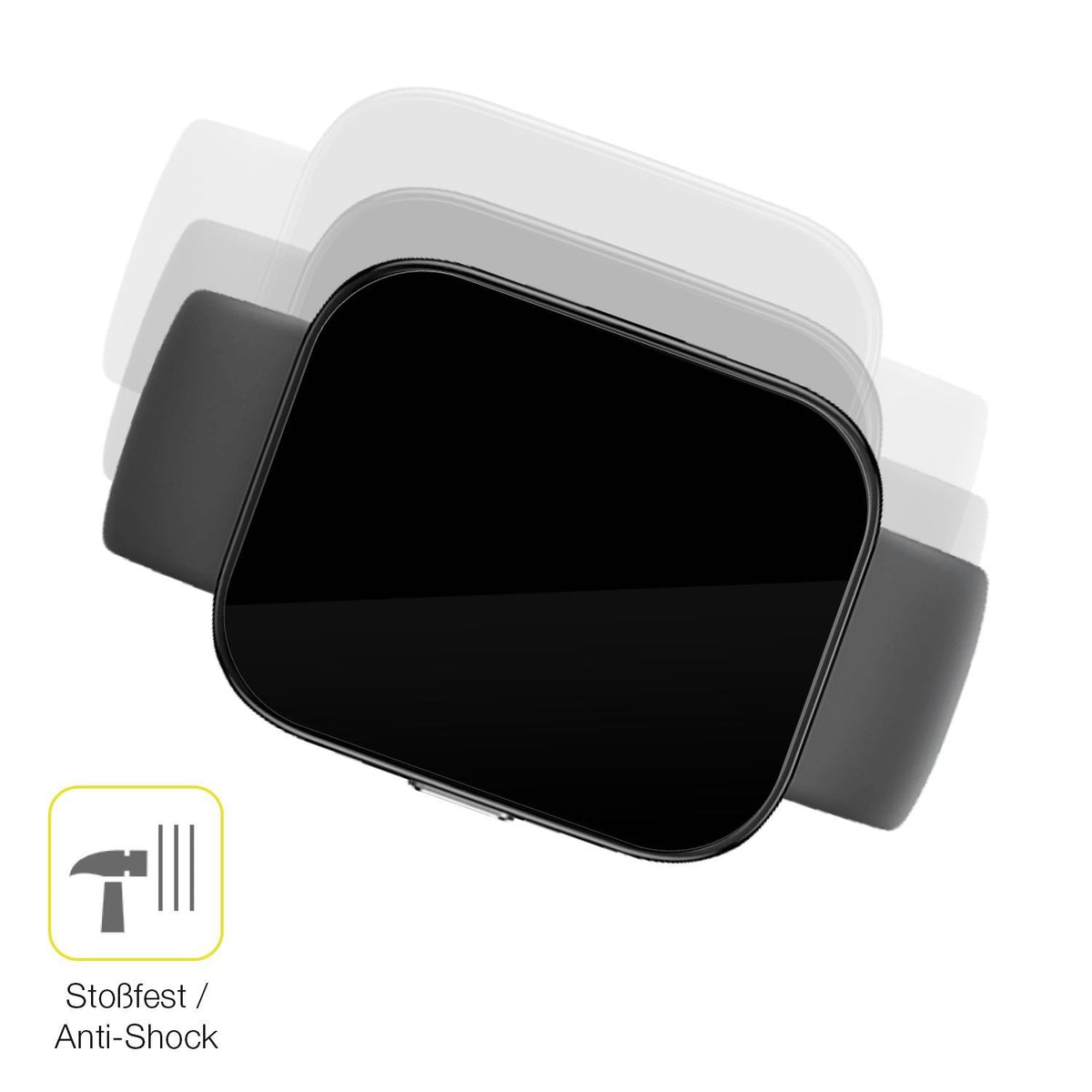2x 3D Full Cover Schutzfolie für Amazfit bip5 38mm (4)