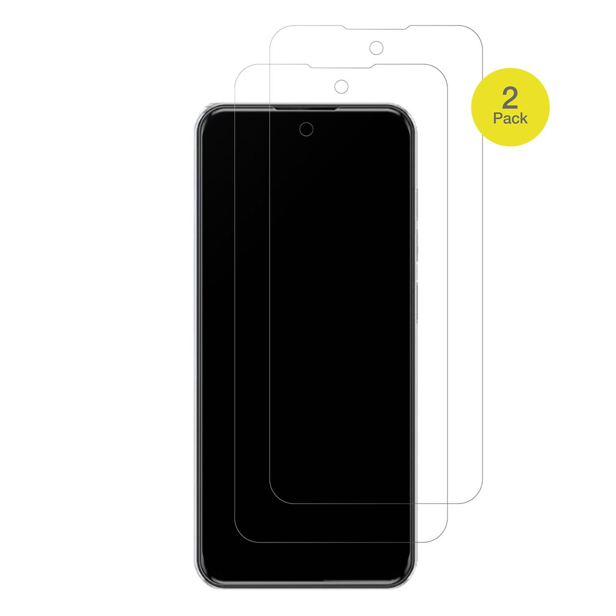 2x Full Cover Schutzfolie matt für Meizu mBlu 22 P (2)