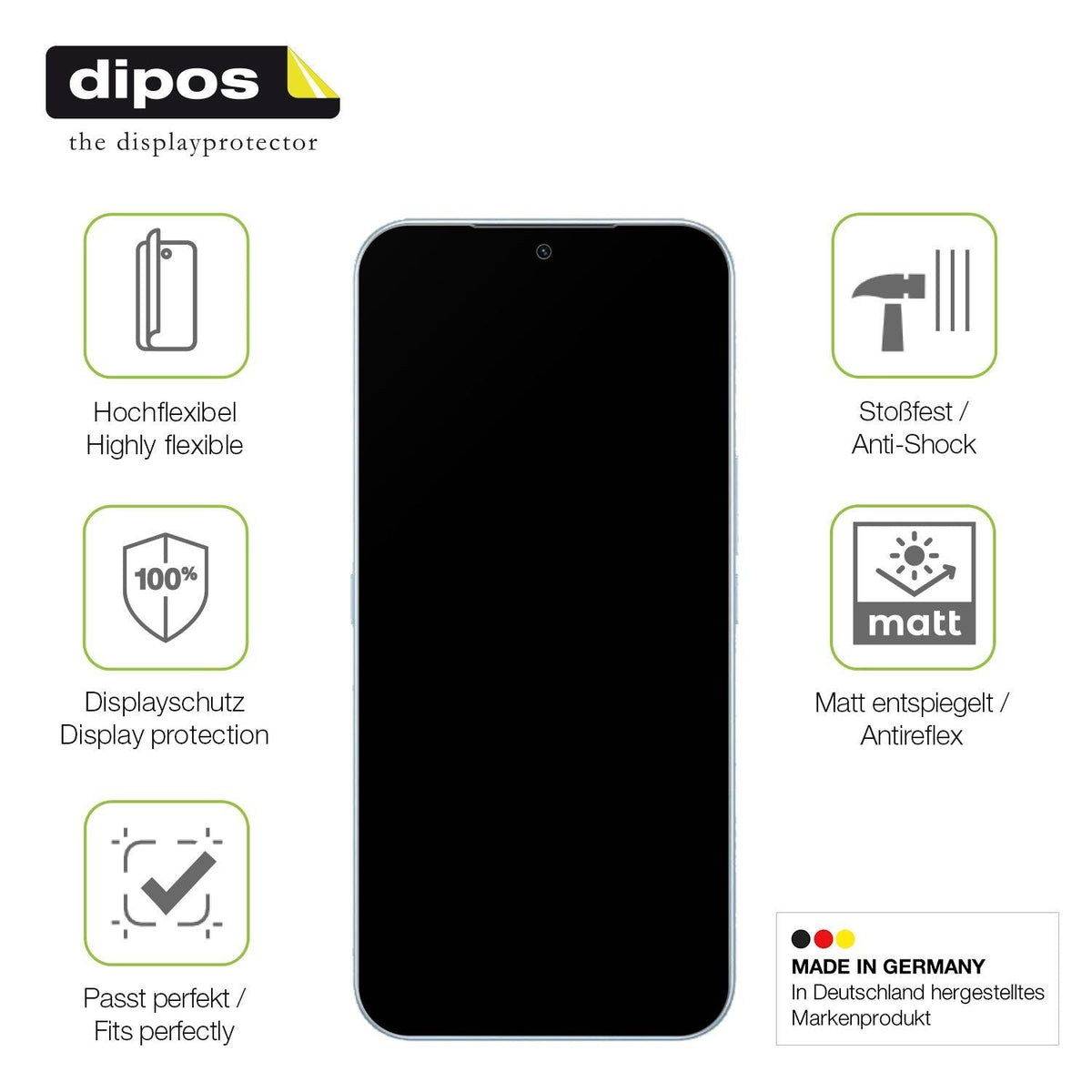 2x Full Cover Schutzfolie matt für Meizu Note 22 5 (7)